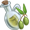 Illustration représentant une petite bouteille contenant de l’huile symbolisant le macérât huileux